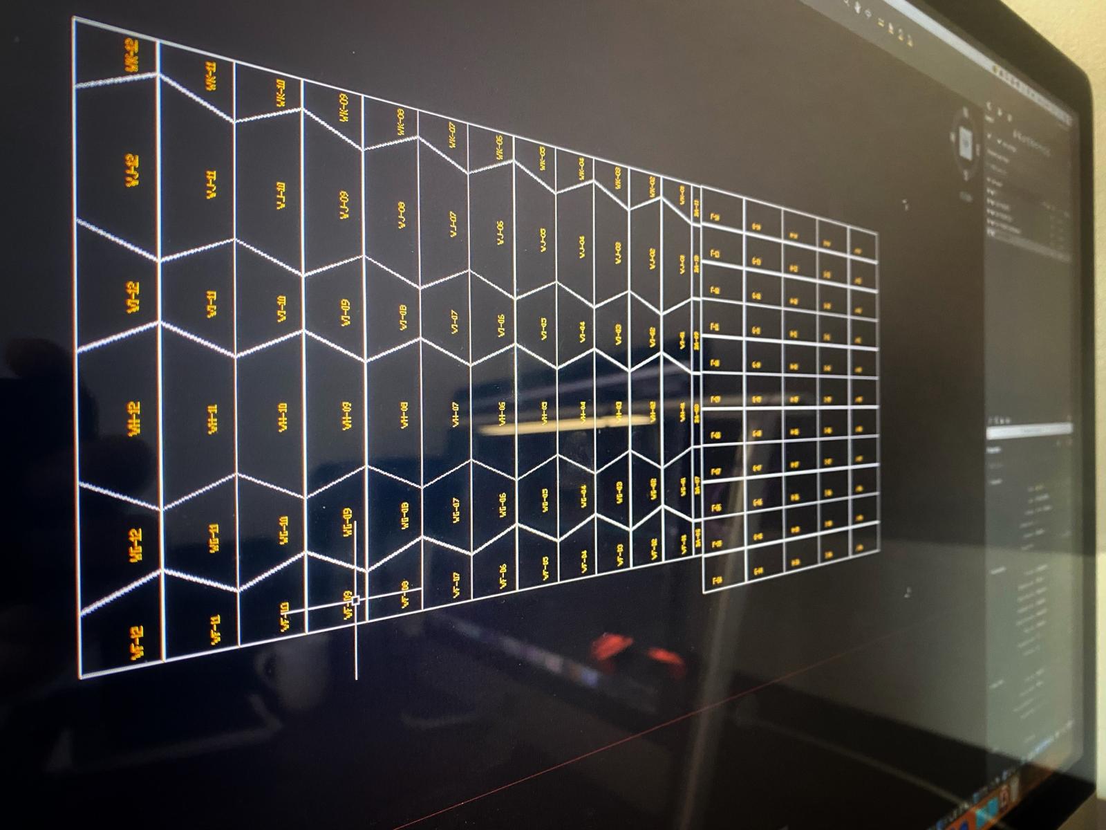 DDL project planning for natural stone on tablet